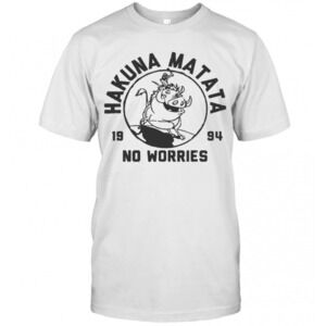 Disney Lion King 1994 Hakuna Matata Logo Graphic T-Shirt